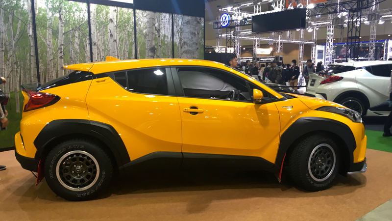 Illustration for article titled Toyota Modified The Living Hell Out Of Its Chunky C-HR Hatchback
